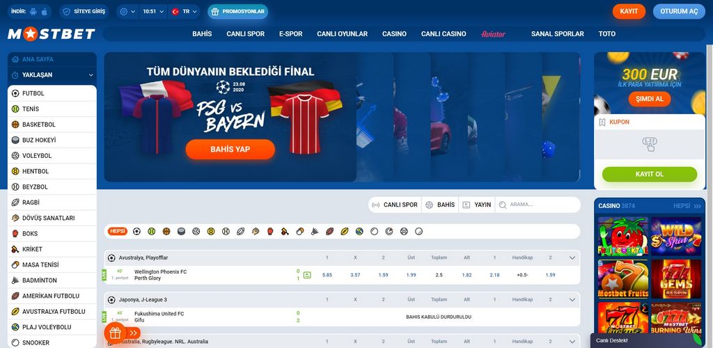 Mostbet Betting Site