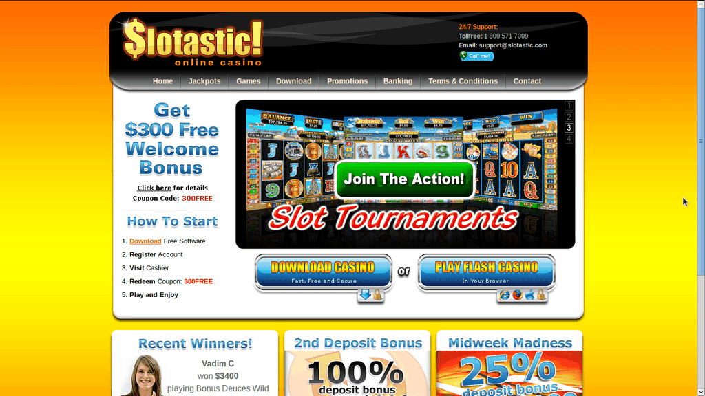 Slotastic Casino