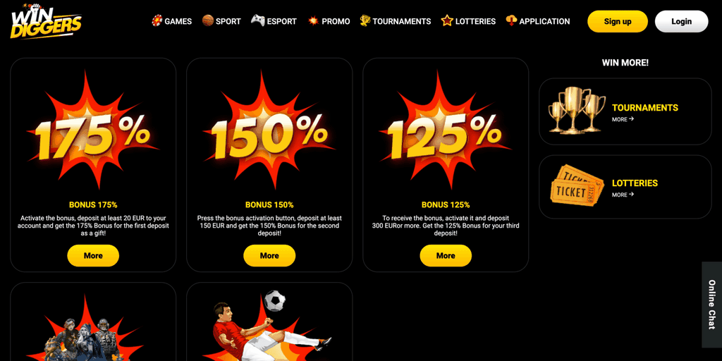 Discover a Globe of Enjoyment: Win Diggers Gambling Enterprise Gamings